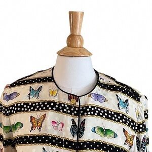Butterfly Print Blouse